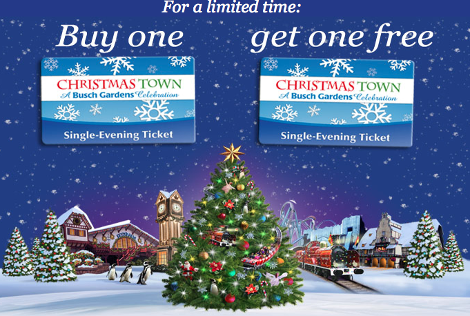 Busch Garden S Christmas Town Twitter Promotion 2012 Not Occuring