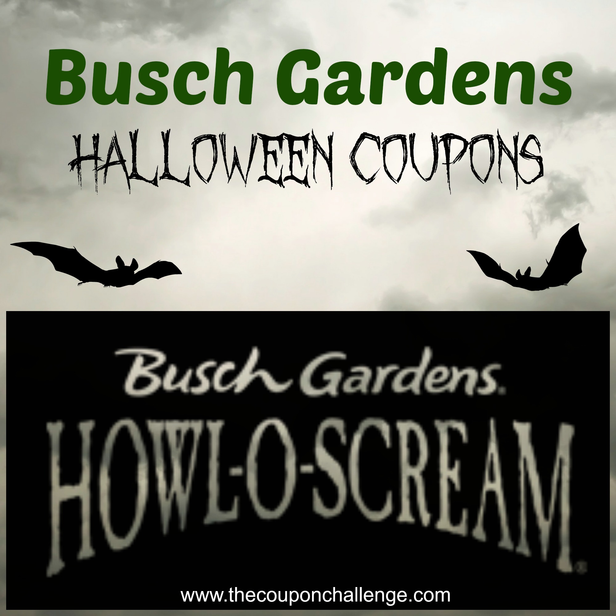 Busch Gardens Halloween Coupons