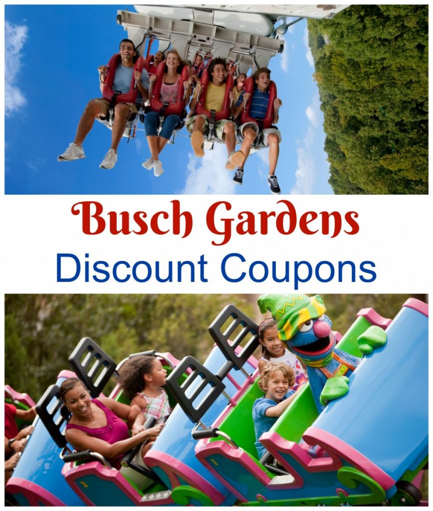 Find All Your Busch Gardens Discount Coupons Williamsburg And Tampa