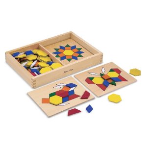 Melissa & Doug Pattern Blocks and Boards