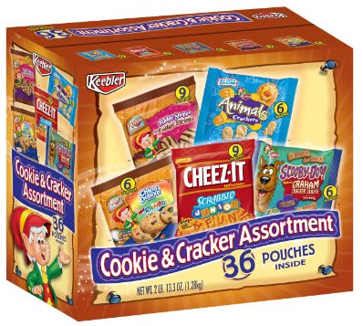 Keebler Cookie & Cracker Assortment, 36-Count Pouches