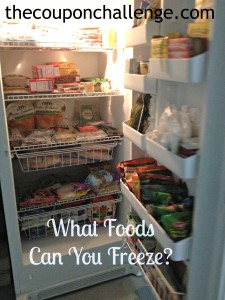 What Foods Can You Freeze