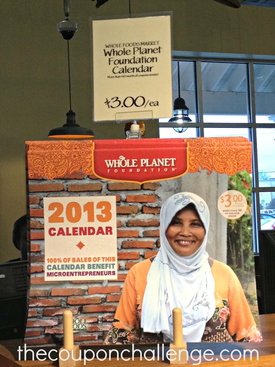 Whole Foods Calendar 2013