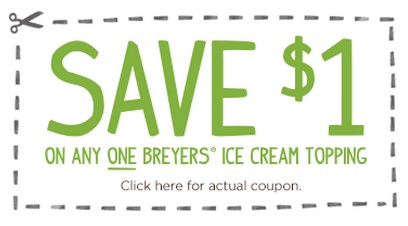 $1/1 Any Breyers Ice Cream Topping Coupon and Farm Fresh Deal - The ...