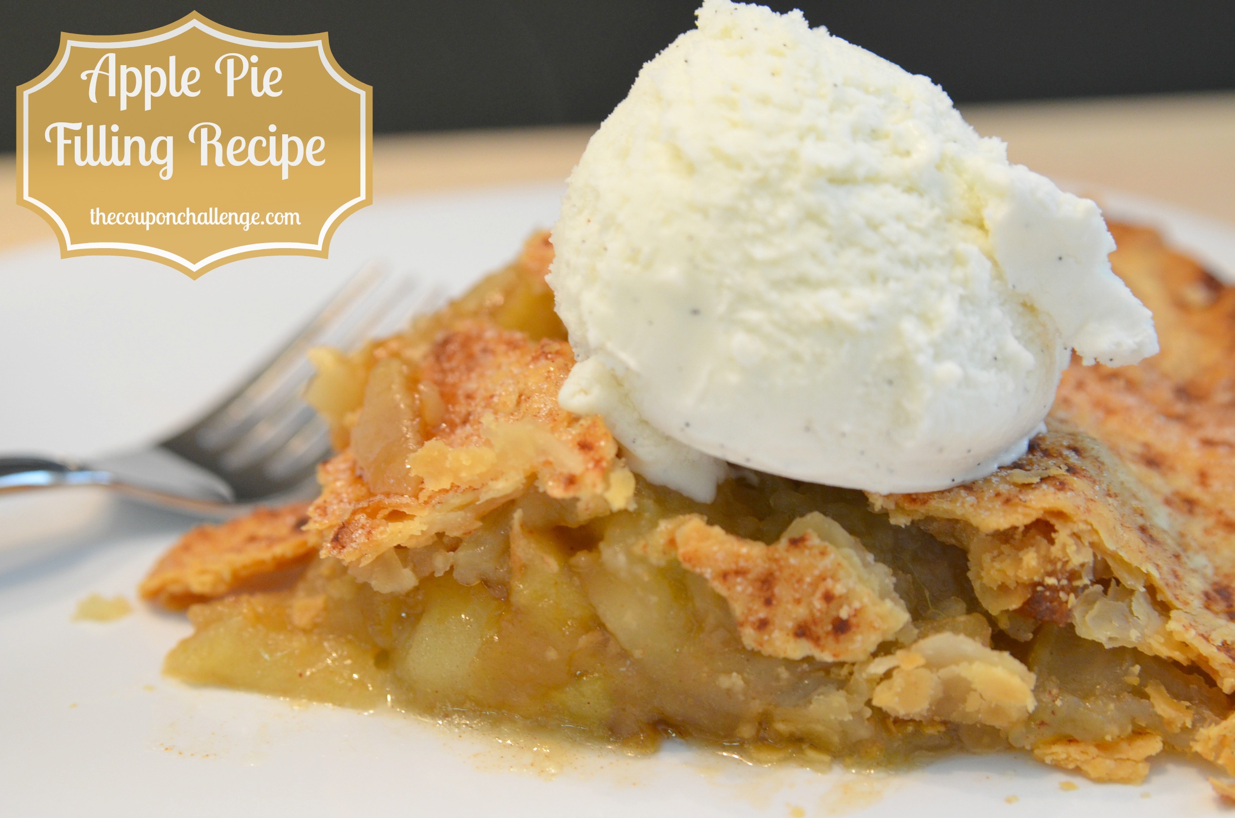 Simple apple pie recipe with fresh apples