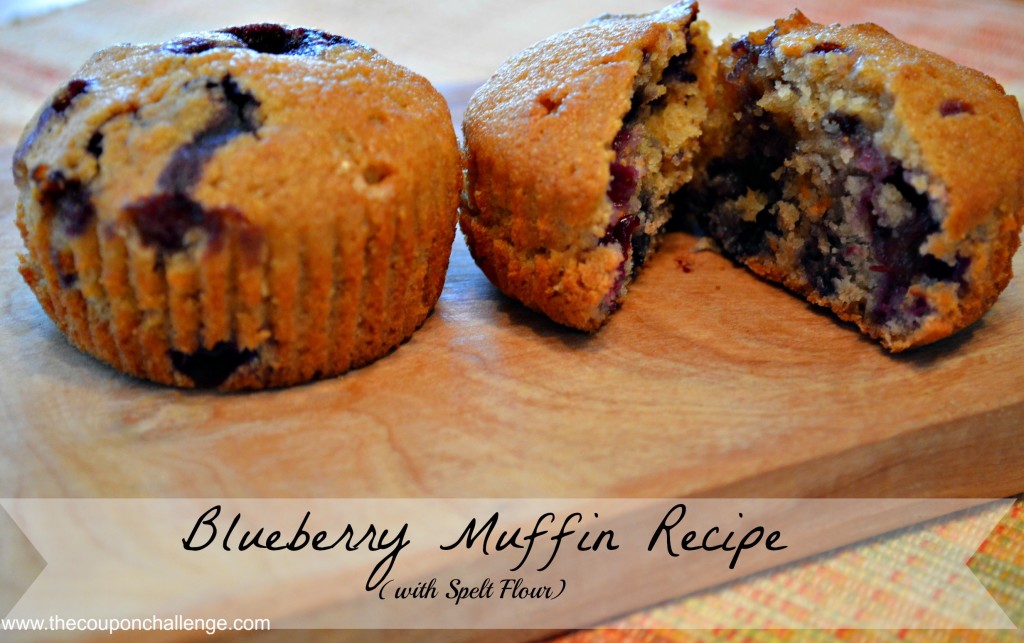 Blueberry Spelt Muffin Recipe