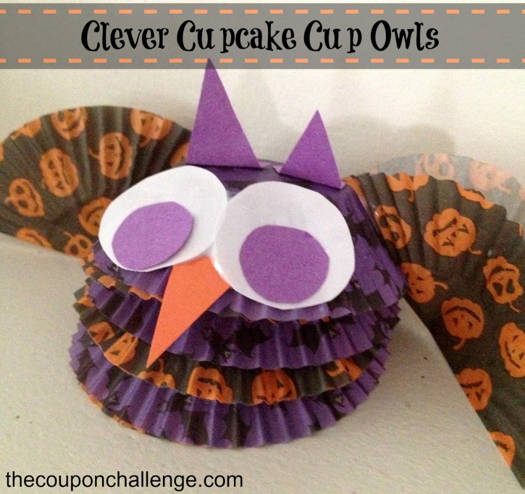 Clever Cupcake Cup Owls