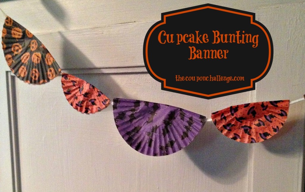 Cupcake Bunting Banner