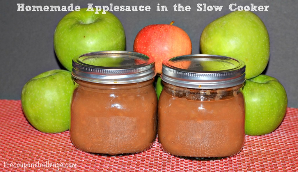 Recipe for Homemade Applesauce in the Slow Cooker