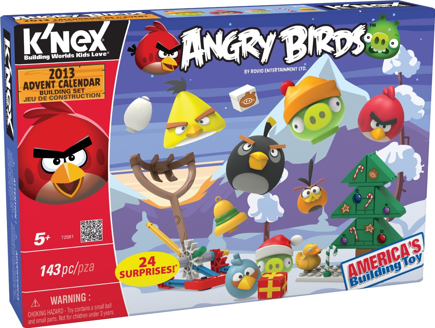 Amazon K NEX Angry Birds Christmas Advent Calendar Save 30 The Coupon Challenge