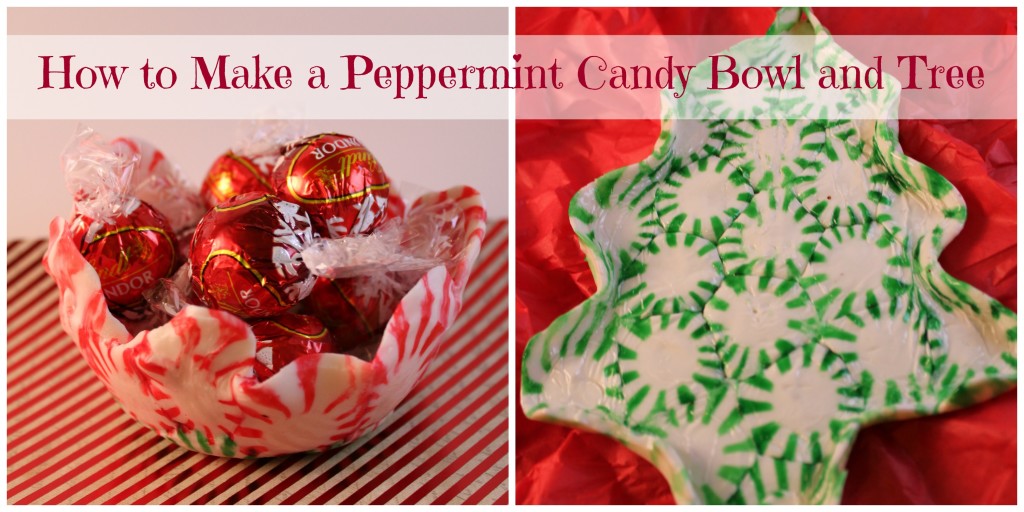 How to Make a Peppermint Candy Bowl and Tree