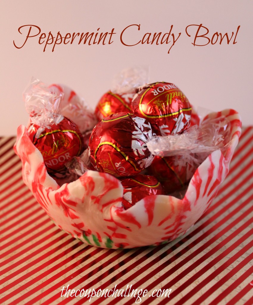 Peppermint Candy Bowl