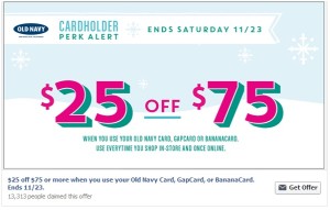old navy card