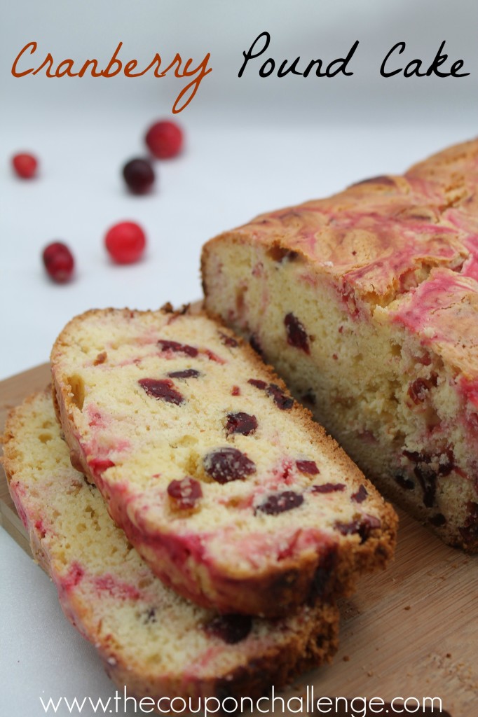 Cranberry Pound Cake Recipe