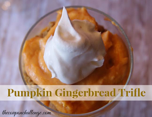 Pumpkin Gingerbread Trifle Recipe