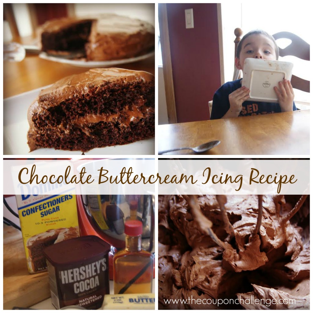 Chocolate Buttercream Icing Recipe