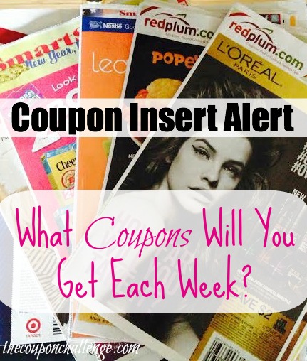 Coupon Insert Alert