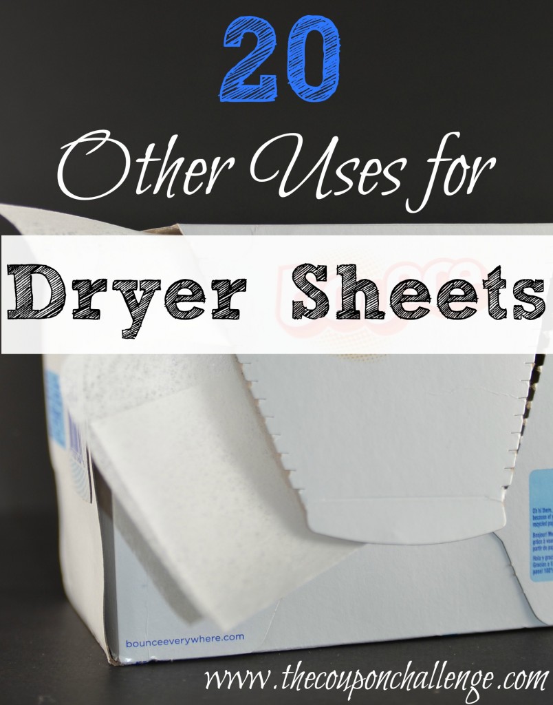 20 Other Uses for Dryer Sheets