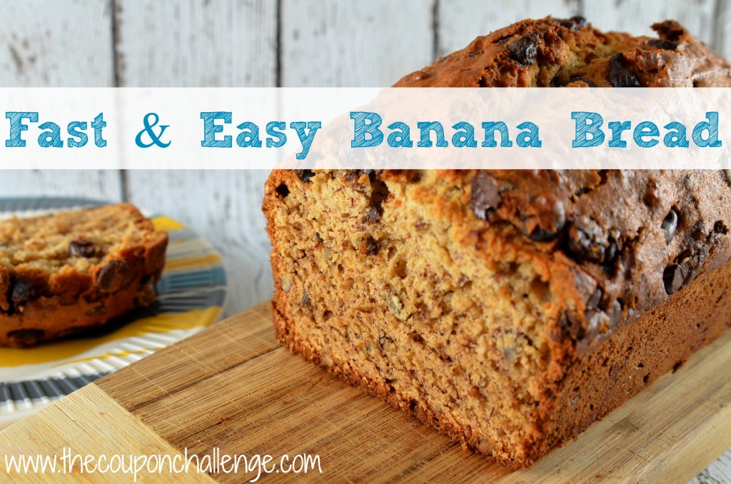 Fast and Easy Banana Bread