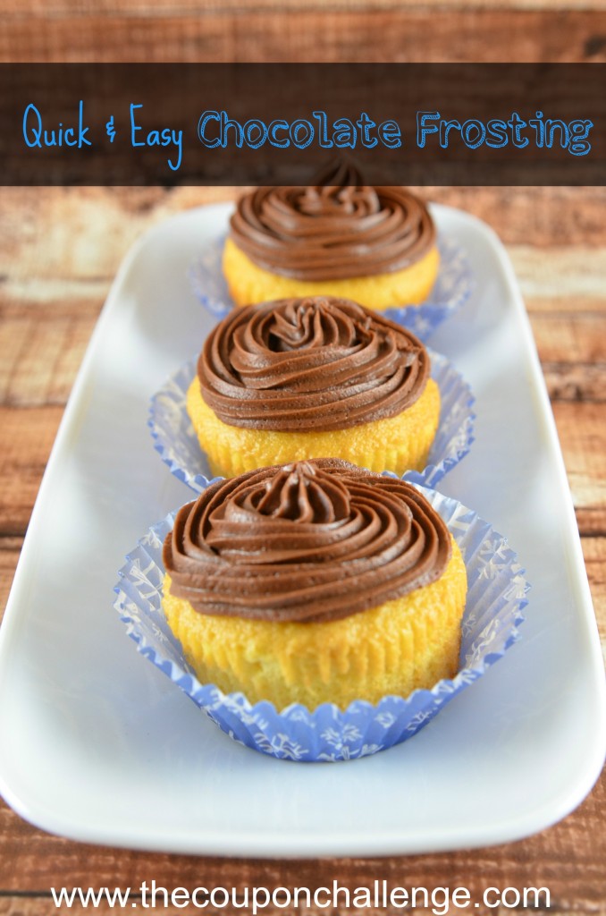 Quick Easy Chocolate Frosting Recipe