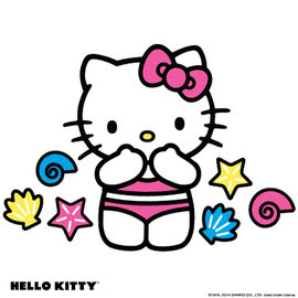 hello kitty summer clipart