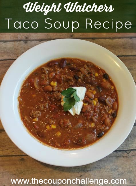 Weight Watchers Taco Soup