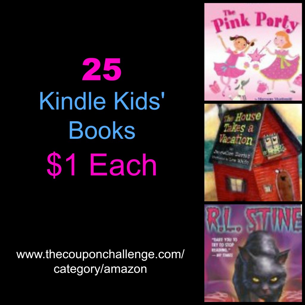 25 Kindle Kids' Books for $1 Each