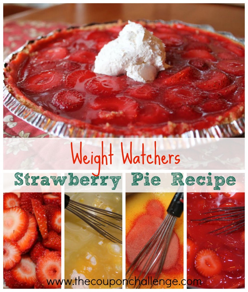 Weight Watchers Strawberry Pie Recipe