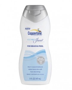Coppertone Clearly Sheer Beach Pool Spray