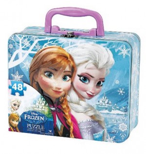 Disney Frozen Puzzle in Tin