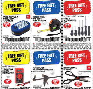 Harbor Freight Tools: 6 FREE Gifts for Father's Day!!! - The Coupon ...
