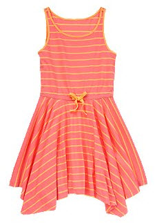 Stripe Handkerchief Dress