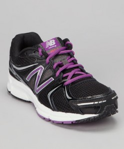 Black & Purple 490 Running Shoe