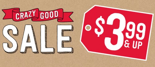 crazy good sale 399 stock-up sale
