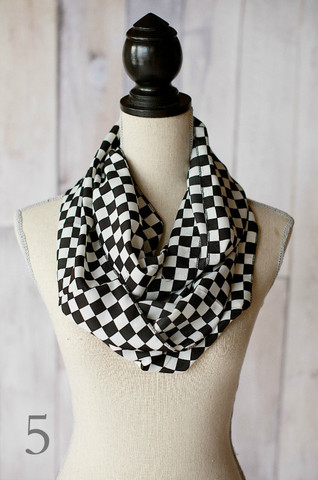 Graphic Infinity Scarves