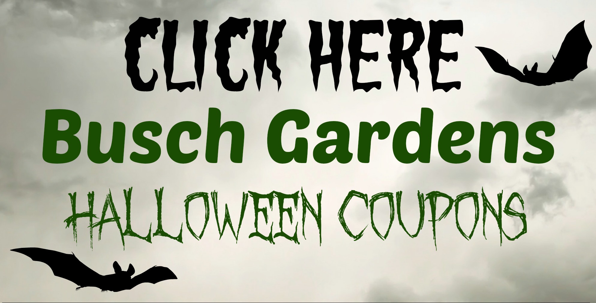 Howl-o-Scream at Busch Gardens Discount Coupons