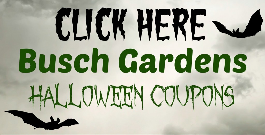 Howl-o-Scream at Busch Gardens Discount Coupons