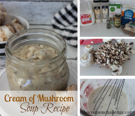 Homemade Cream of Mushroom Soup Recipe