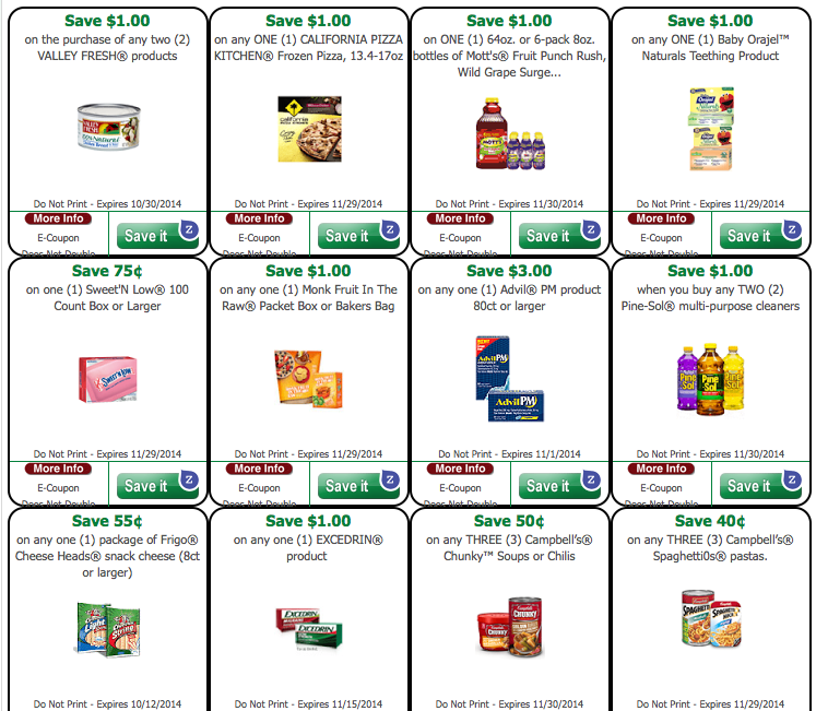 Load New Harris Teeter eVIC Coupons = Free Sweet n Low & More The