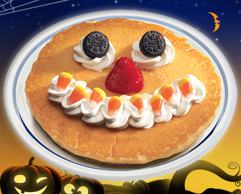 Scary Face Pancake