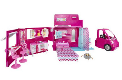 Barbie Sisters Life in The Dreamhouse Camper