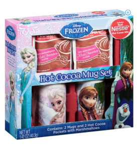 Disney Frozen Hot Cocoa Mug Gift Set, 4 pc