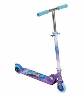 Huffy Disney Frozen Girls' Inline Folding Kick Scooter