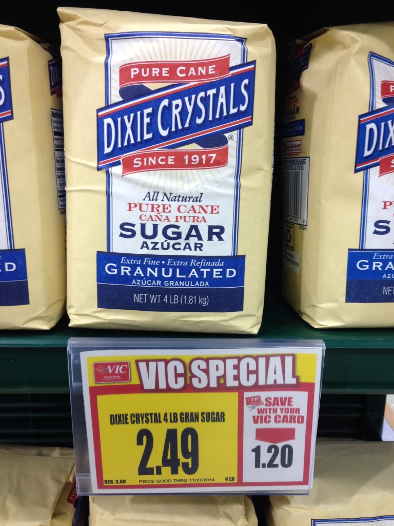 Dixie Crystals Sugar only 44¢ or FREE Brown Sugar at Harris Teeter ...