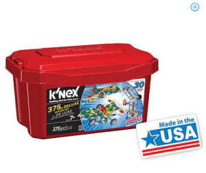 K'NEX 375 Piece Deluxe Value Tub