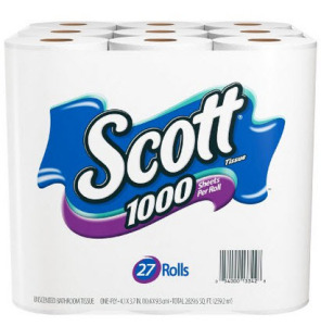 scott bath tissue 1000