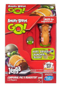 Angry Birds Go! Telepods Jenga Corporal Pig's Roadster Game