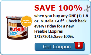 New Coupons: Gerber, Barilla, &amp; More Plus Nutella Freebie - The Coupon ...