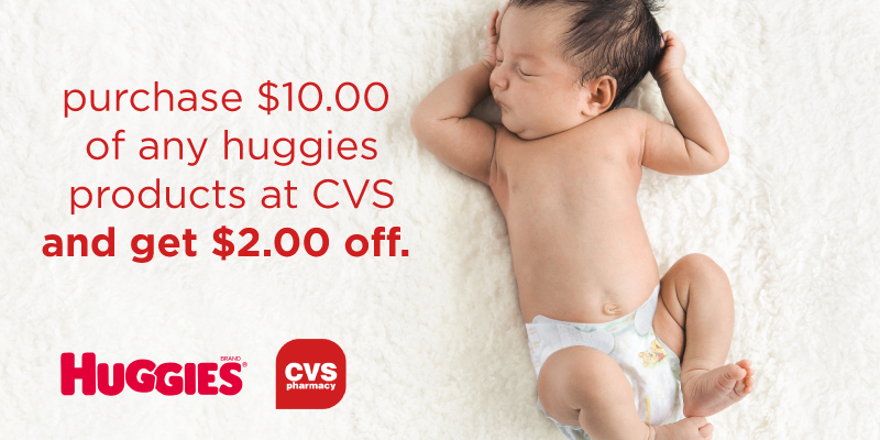 Huggies at CVS logo