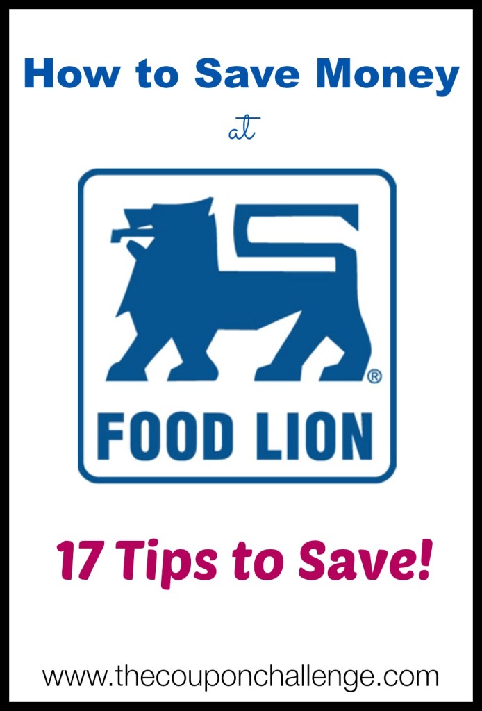 How to Save Money at Food Lion 1